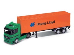 Welly Tahač Mercedes-Benz Actros s návěsem 1:32